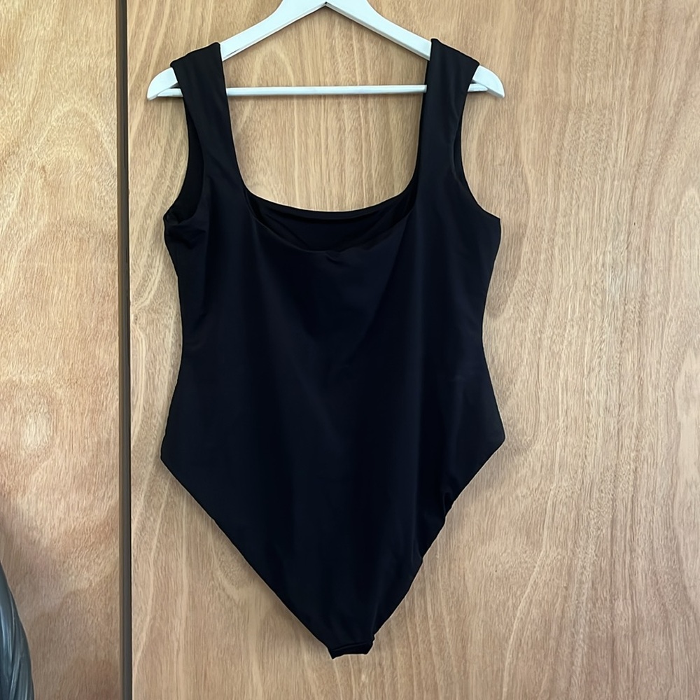 Anthropologie x Mara Hoffman Persephone One-Piece Swimsuit black XL NWT - Picture 6 of 8